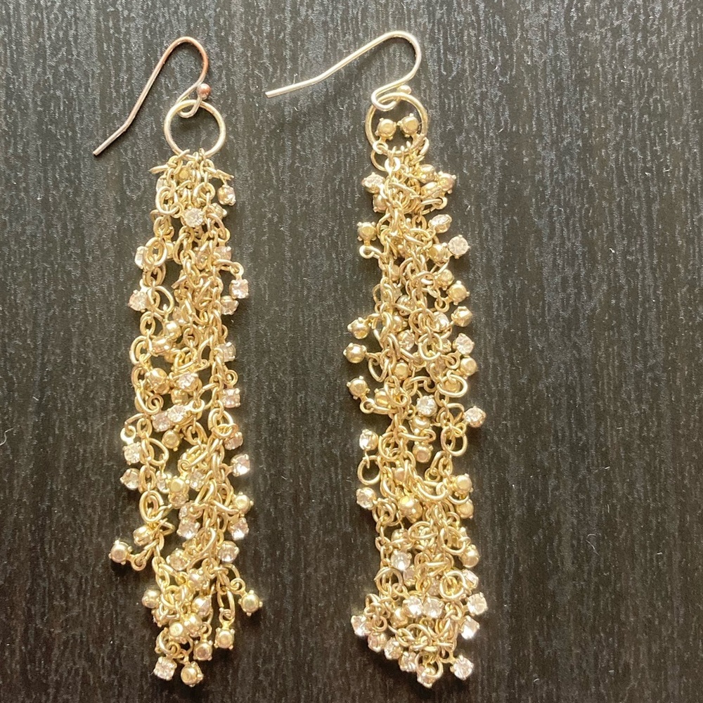 Gold Dangle Earrings